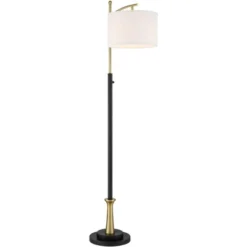 Possini Euro Design Modern Downbridge Floor Lamp 64" Tall Black Brass Metal Linen Drum Shade For Living Room Reading Bedroom Home 15 Possini Euro Design Modern Downbridge Floor Lamp 64" Tall Black Brass Metal Linen Drum Shade For Living Room Reading Bedroom Home -Possini Euro Design Shop GUEST a6a355c1 e149 4289 a0b7 bf87f6c6d4ee