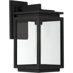 Possini Euro Design Atkins Modern Outdoor Wall Light Fixture Matte Black 14 1/4" Clear Glass For Post Exterior Barn Deck House Porch Yard Posts Patio 13 Possini Euro Design Atkins Modern Outdoor Wall Light Fixture Matte Black 14 1/4" Clear Glass For Post Exterior Barn Deck House Porch Yard Posts Patio -Possini Euro Design Shop GUEST aa6a430a bcc8 42f3 a648 ad6e07fb1cd9