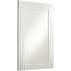 Possini Euro Design Sofija Rectangular Vanity Wall Mirror Modern Mirrored Glass Layered Frame 23 1/2" Wide For Bathroom Bedroom Living Room Entryway -Possini Euro Design Shop GUEST b4b90fa9 969a 4f26 907e 9a7746521a92