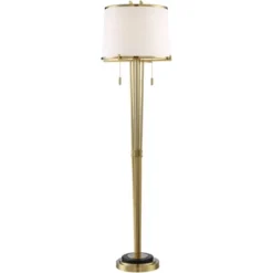 Possini Euro Design Palisade Modern Floor Lamp 64" Tall Satin Brass Metal Trimmed Fabric Tapered Drum Shade For Living Room Bedroom Office House Home 15 Possini Euro Design Palisade Modern Floor Lamp 64" Tall Satin Brass Metal Trimmed Fabric Tapered Drum Shade For Living Room Bedroom Office House Home -Possini Euro Design Shop GUEST b7875c97 4595 491e 8777 09fa9f6866b1