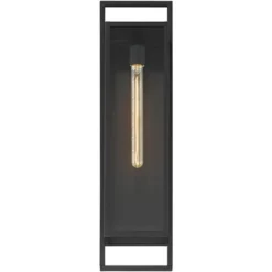 Possini Euro Design Jericho Modern Outdoor Wall Light Fixture Textured Black Steel 28" Clear Glass For Post Exterior Barn Deck House Porch Yard Patio 12 Possini Euro Design Jericho Modern Outdoor Wall Light Fixture Textured Black Steel 28" Clear Glass For Post Exterior Barn Deck House Porch Yard Patio -Possini Euro Design Shop GUEST bd09a00e 9c04 4f62 95eb 8508e97a0830