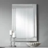 Possini Euro Design Sofija Rectangular Vanity Wall Mirror Modern Mirrored Glass Layered Frame 23 1/2" Wide For Bathroom Bedroom Living Room Entryway -Possini Euro Design Shop GUEST c01fe00e 7e79 447c 85bf 3a2374d6d317