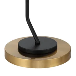 Possini Euro Design Tarrah Mid Century Modern 63" Tall Chairside Arc Floor Lamp Gold Black Metal Clear Glass Shade For Living Room House 13 Possini Euro Design Tarrah Mid Century Modern 63" Tall Chairside Arc Floor Lamp Gold Black Metal Clear Glass Shade For Living Room House -Possini Euro Design Shop GUEST c69a5568 c5b5 4cb6 ad5f 8193aaf3cfa3