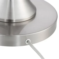 Possini Euro Design Modern Floor Lamp 64" Tall Brushed Nickel Silver Organza White Linen Drum Shade For Living Room Bedroom Office 14 Possini Euro Design Modern Floor Lamp 64" Tall Brushed Nickel Silver Organza White Linen Drum Shade For Living Room Bedroom Office -Possini Euro Design Shop GUEST c6dfbe8e 2b7e 4a29 a926 3521ac4c1fa2