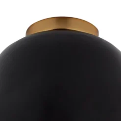 Possini Euro Design Merrick Modern Industrial Ceiling Light Flush Mount Fixture 9" Wide Black Gold For Bedroom Kitchen Living Room Hallway Bathroom 9 Possini Euro Design Merrick Modern Industrial Ceiling Light Flush Mount Fixture 9" Wide Black Gold For Bedroom Kitchen Living Room Hallway Bathroom -Possini Euro Design Shop GUEST cfbdc8e0 c70b 4441 bbab 5a5ae14b1a43