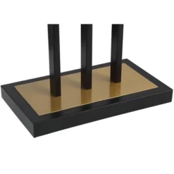 Possini Euro Design Acadia Modern Floor Lamp 71" Tall Black Warm Gold Metal 3 Light Frosted White Glass Globe Shade For Living Room Bedroom Office -Possini Euro Design Shop GUEST d78a86d9 1d03 451e 81cf 22c711287c0d