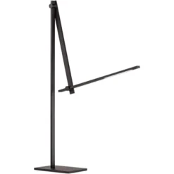Possini Euro Design Barrett Modern Floor Lamp 53" Tall Anodized Black Metal LED Adjustable Touch On Off For Living Room Reading Bedroom Office House -Possini Euro Design Shop GUEST dce37632 daea 44a9 aaeb 7d085fecc4e0