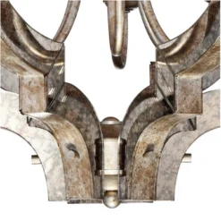 Possini Euro Design Ornament Aged Silver Gold Bronze Chandelier 23 1/4" Wide Industrial 6-Light Fixture For Dining Room Foyer Kitchen Island Entryway 12 Possini Euro Design Ornament Aged Silver Gold Bronze Chandelier 23 1/4" Wide Industrial 6-Light Fixture For Dining Room Foyer Kitchen Island Entryway -Possini Euro Design Shop GUEST e05eea9c faa8 4fff bc6f 1d3c22ead737