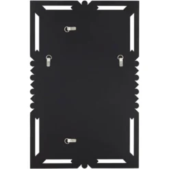 Possini Euro Design Clafia Rectangular Vanity Wall Mirror Modern Beveled Edge Clear Diamond Mirrored Frame 26" Wide For Bathroom Bedroom Living Room -Possini Euro Design Shop GUEST e1870f6c bdff 4701 9a5c 8b2ea0e60678