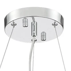 Possini Euro Design Alyssa Chrome Drum Chandelier 23 1/2" Wide Modern Crystal 12-Light LED Fixture For Dining Room Kitchen Island Entryway Bedroom -Possini Euro Design Shop GUEST e20a9cd3 49fd 4a82 b8ca 274363a8336d