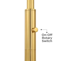 Possini Euro Design Kinsey Modern Downbridge Floor Lamp 67" Tall Warm Brass Metal Stone Pattern Glass Shade For Living Room Reading Bedroom Office -Possini Euro Design Shop GUEST e2aefa6e 7461 454c 8a76 9141ea4fa04f