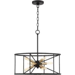 Possini Euro Design La Vista Black Chandelier 20 1/4" Wide Modern Sputnik 9-Light Fixture For Dining Room House Foyer Kitchen Island Entryway Bedroom 14 Possini Euro Design La Vista Black Chandelier 20 1/4" Wide Modern Sputnik 9-Light Fixture For Dining Room House Foyer Kitchen Island Entryway Bedroom -Possini Euro Design Shop GUEST e488085c 7686 4e8a 9dc4 bb9aa5098c47