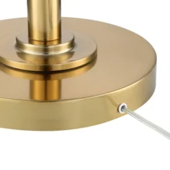 Possini Euro Design Kinsey Modern Torchiere Floor Lamp 72 1/2" Tall Brass Gold Metal Stone Pattern Crystal Glass Shade For Living Room Office House -Possini Euro Design Shop GUEST e810d4ad 4b95 49e1 b4c6 0ba43d797023