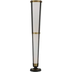 Possini Euro Design Mid Century Modern Torchiere Lamp 4-Light 68" Tall Antique Brass Off White Linen Cone Shade Living Room Office Uplight -Possini Euro Design Shop GUEST f7a6f4d9 ceb4 4969 b1f0 ab2f375a091f