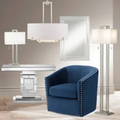 Possini Euro Design Sofija Rectangular Vanity Wall Mirror Modern Mirrored Glass Layered Frame 23 1/2" Wide For Bathroom Bedroom Living Room Entryway -Possini Euro Design Shop GUEST fe25067f a19c 4e1c 829e 5d26bb3dff2f 2