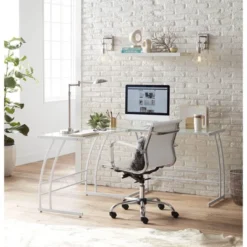 Possini Euro Design Eliptik Modern Desk Table Lamp 24 1/2" High Satin Nickel LED Swing Arm Adjustable Height For Bedroom Living Room Nightstand Office -Possini Euro Design Shop GUEST ff49582f 0946 47f2 a027 57a00b2a34f9